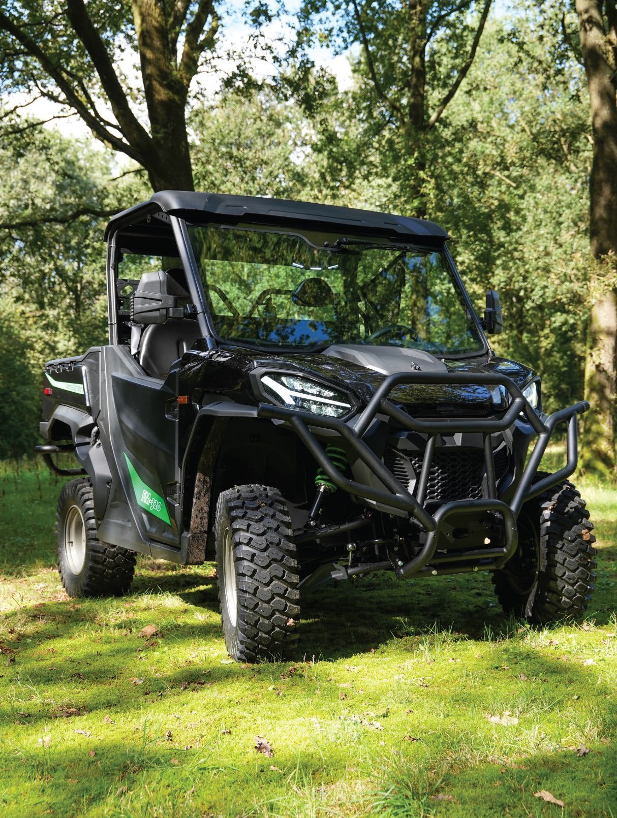 Thorben FM-320 4x4 elektrisch werkvoertuig in het bos